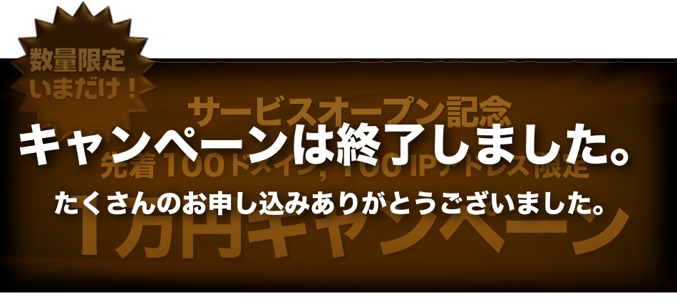 3万円からのセキュリティ診断 オープン記念キャンペーン(終了しました。)
